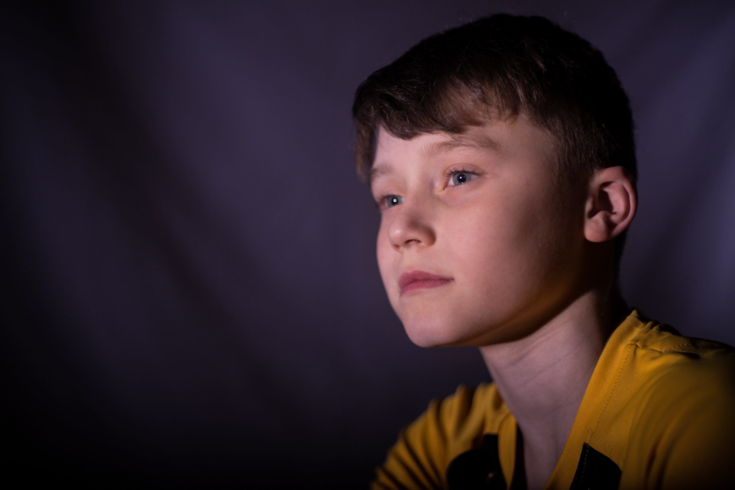 Boy in Yellow Shirt